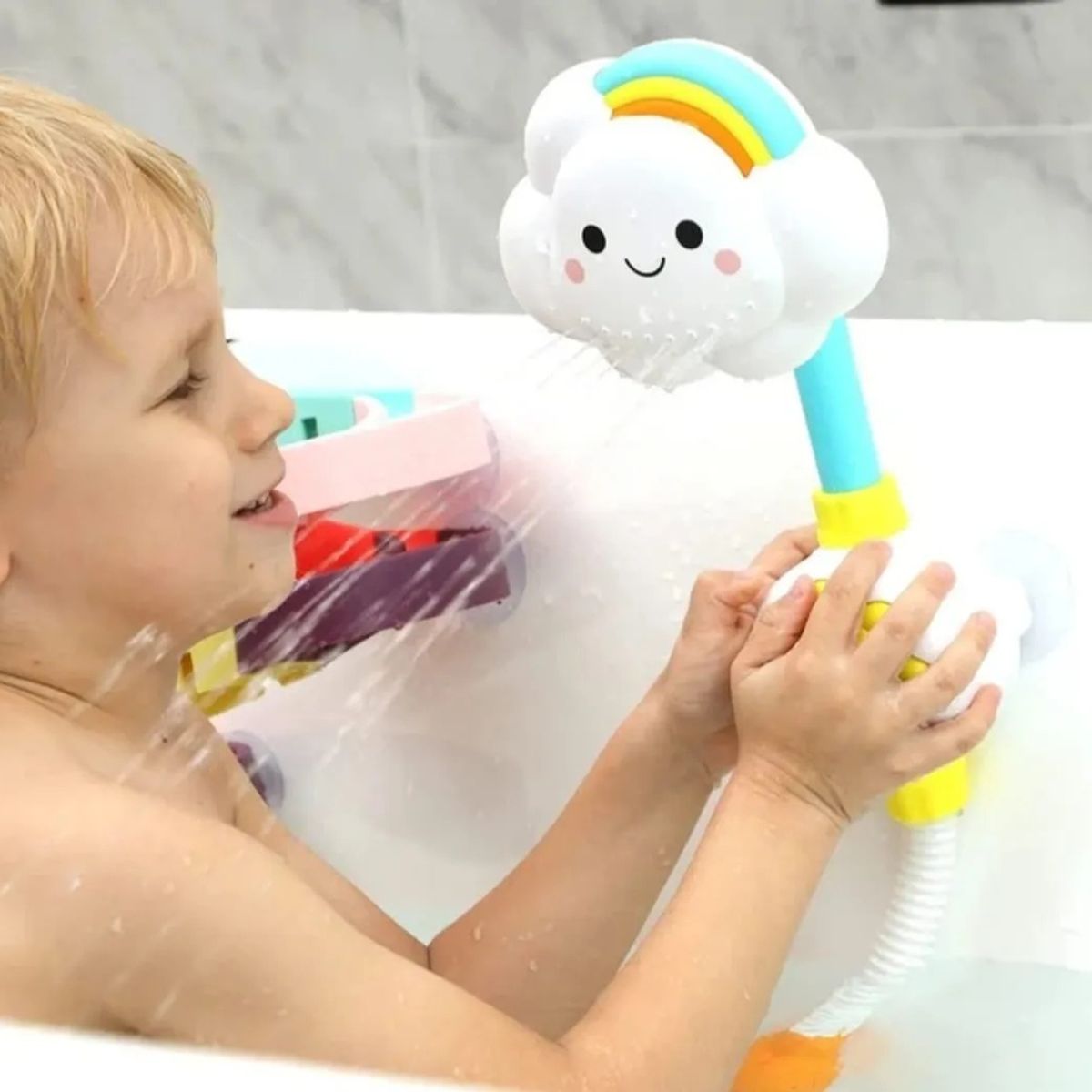 GENERICO - Arcoíris Regadera De Baño Para Bebe Juguete Ducha Tina