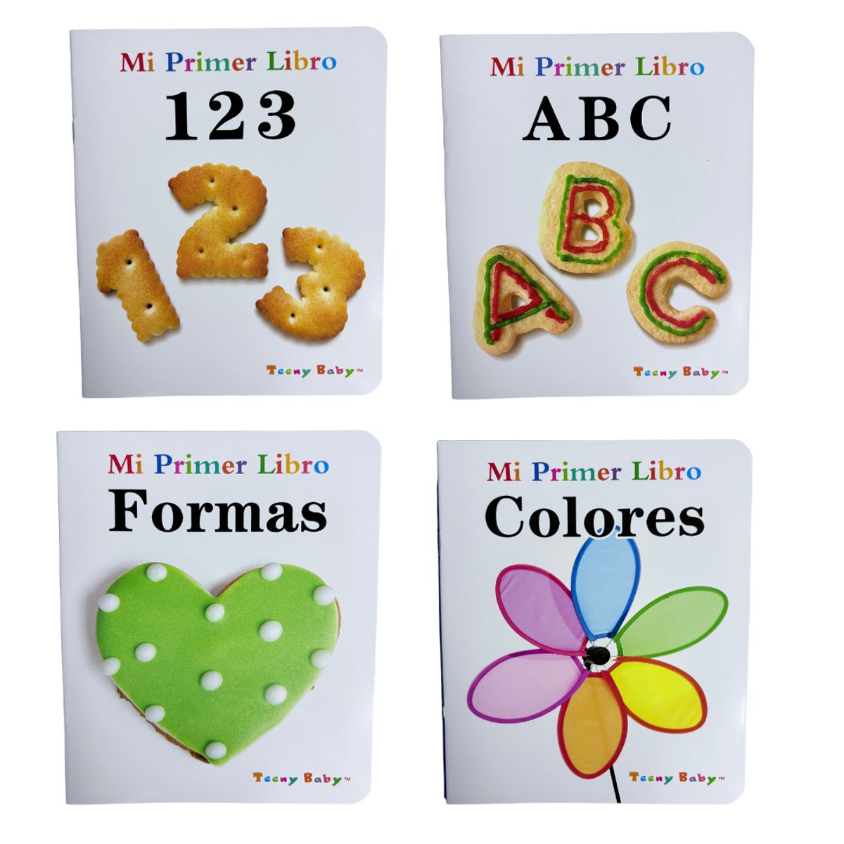 GENERICO - Set De 10 mi primer Libros De Aprendizaje (símil Tarjetas Aprendizaje)