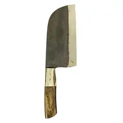 RAUKA - Cuchillo Serbian Artesanal Acero al Carbono 34cm