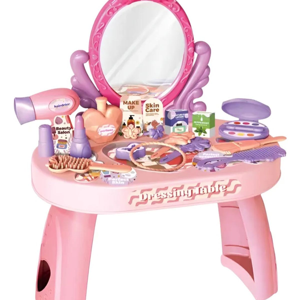 GENERICO - Tocador De Belleza Niñas Mi Primer Rincon De Maquillaje