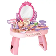 GENERICO - Tocador De Belleza Niñas Mi Primer Rincon De Maquillaje