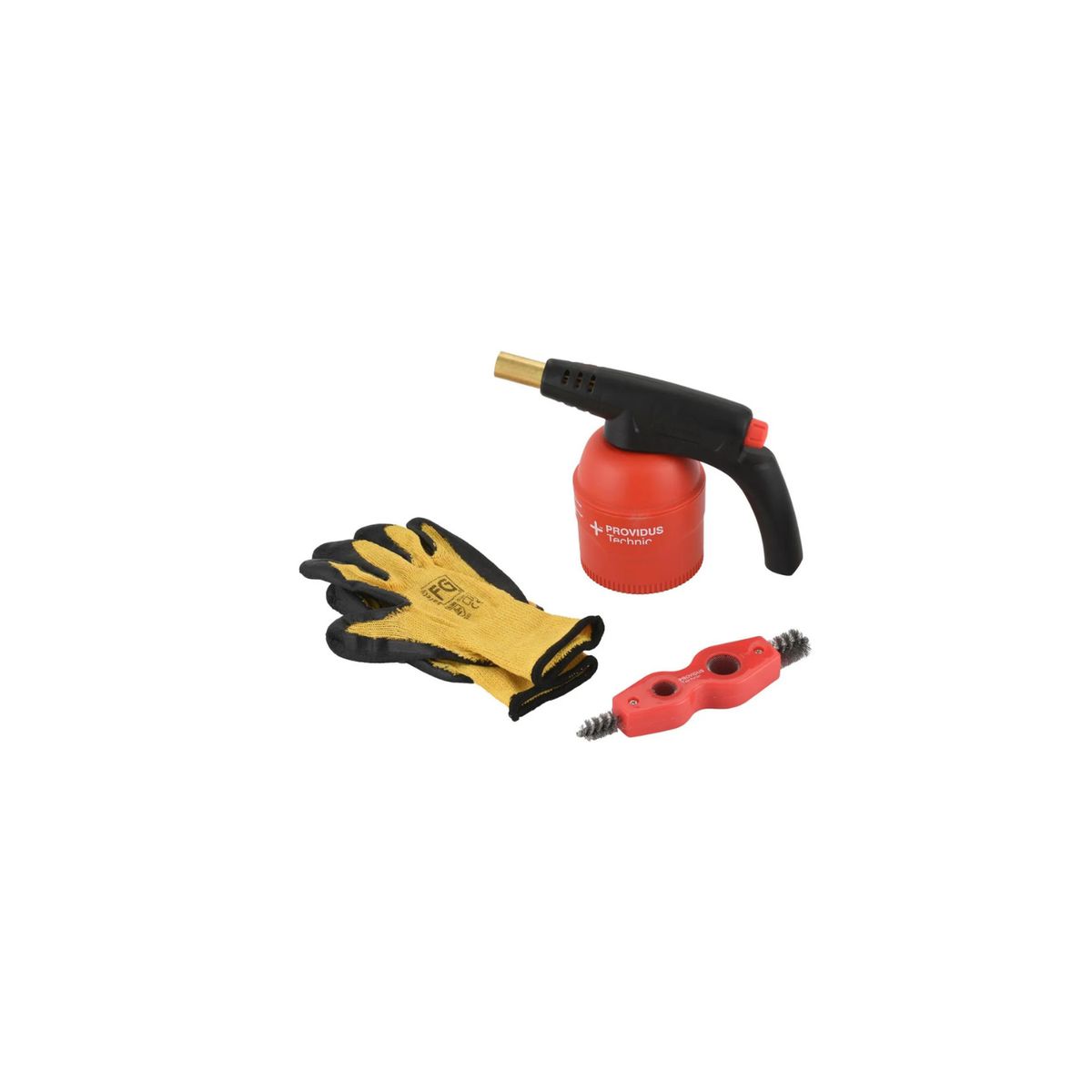PROVIDUS - Kit soplete PG800 + Escobilla + guantes