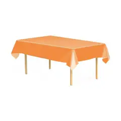 GENERICO - Mantel plástico naranja 137 x 274 cm