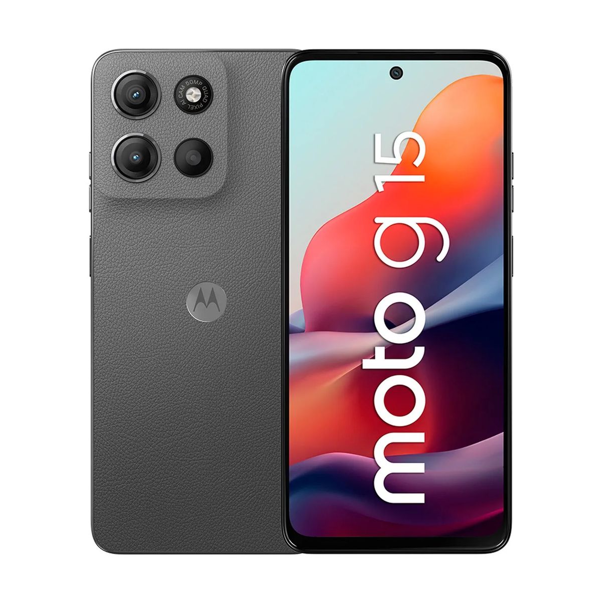 MOTOROLA - Motorola Moto G15 128GB4GB Gravity Grey Liberado  Vizium Chile