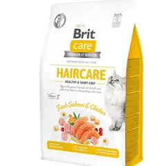BRIT - Care gato haircare salmon y pollo 2kg