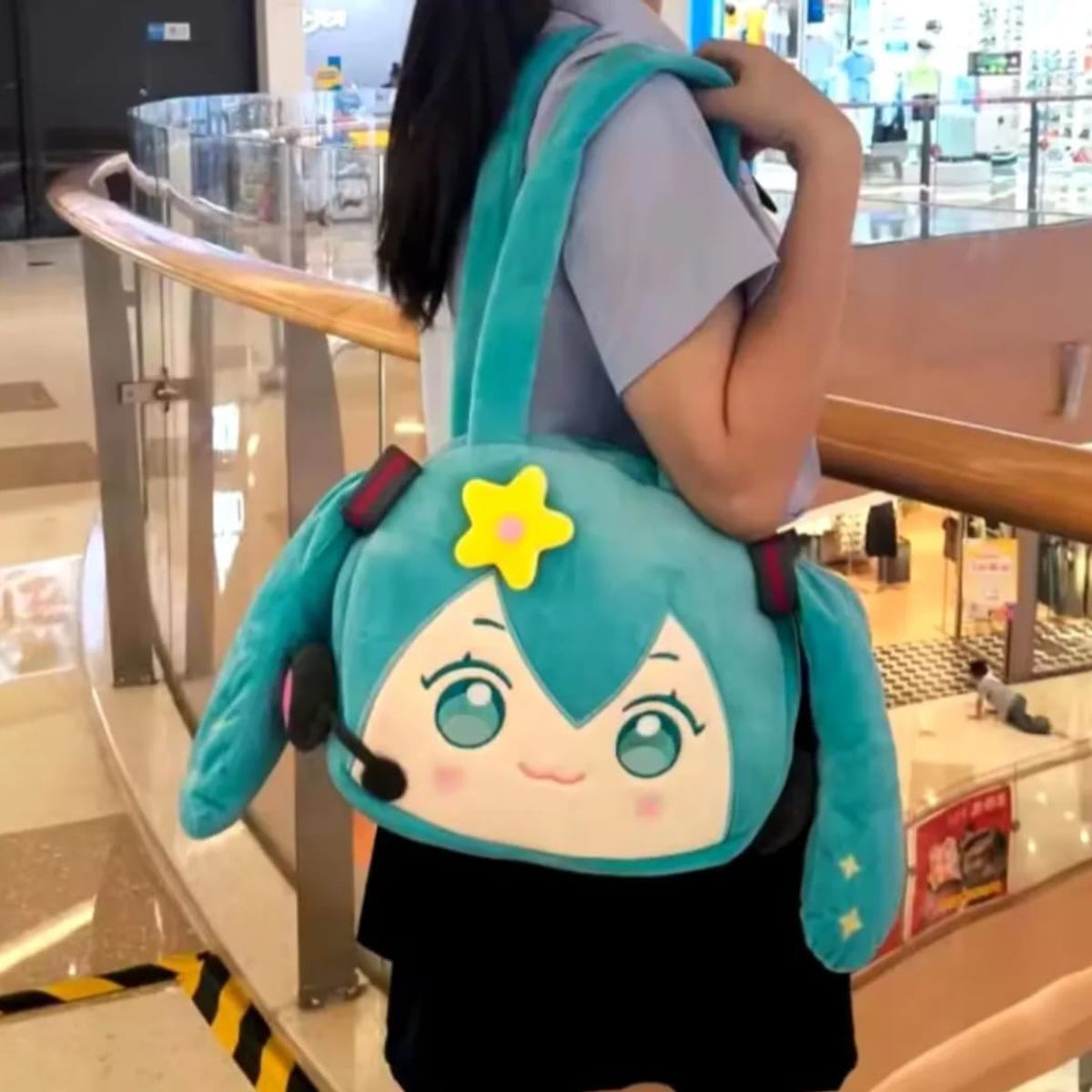 GENERICO - Hatsune Miku Bolso Grande De Peluche