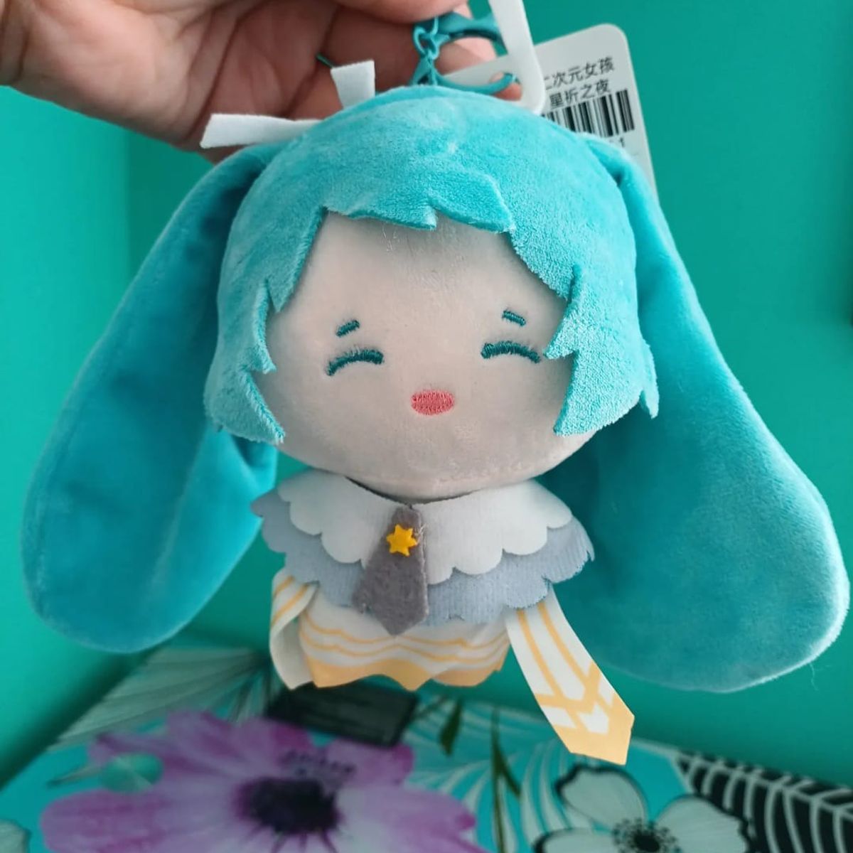 GENERICO - Hatsune Miku LLavero Peluche Lazo