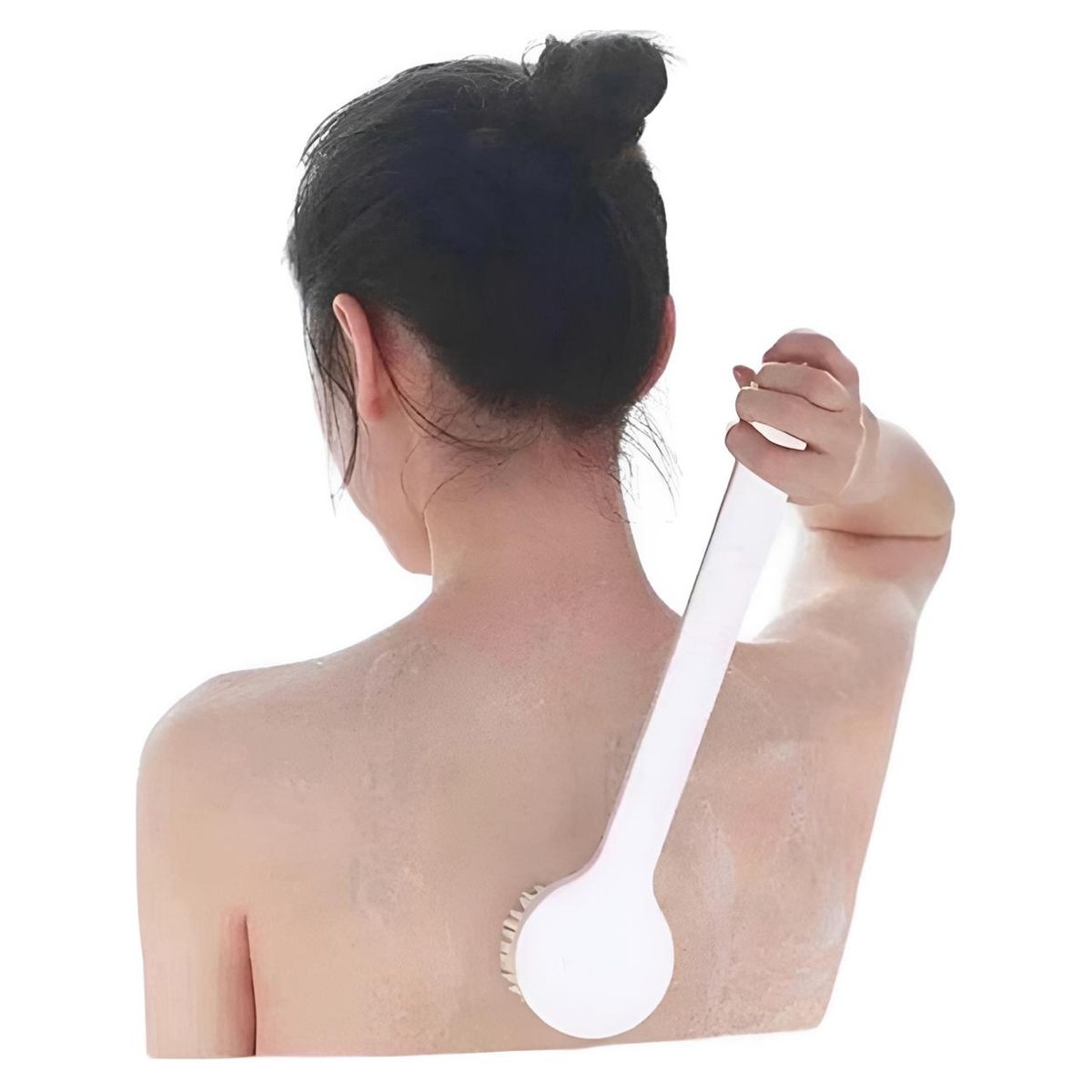 GENERICO - Cepillo De Ducha Corporal Para Mujer Y Hombre Spa Exfoliante Blanco