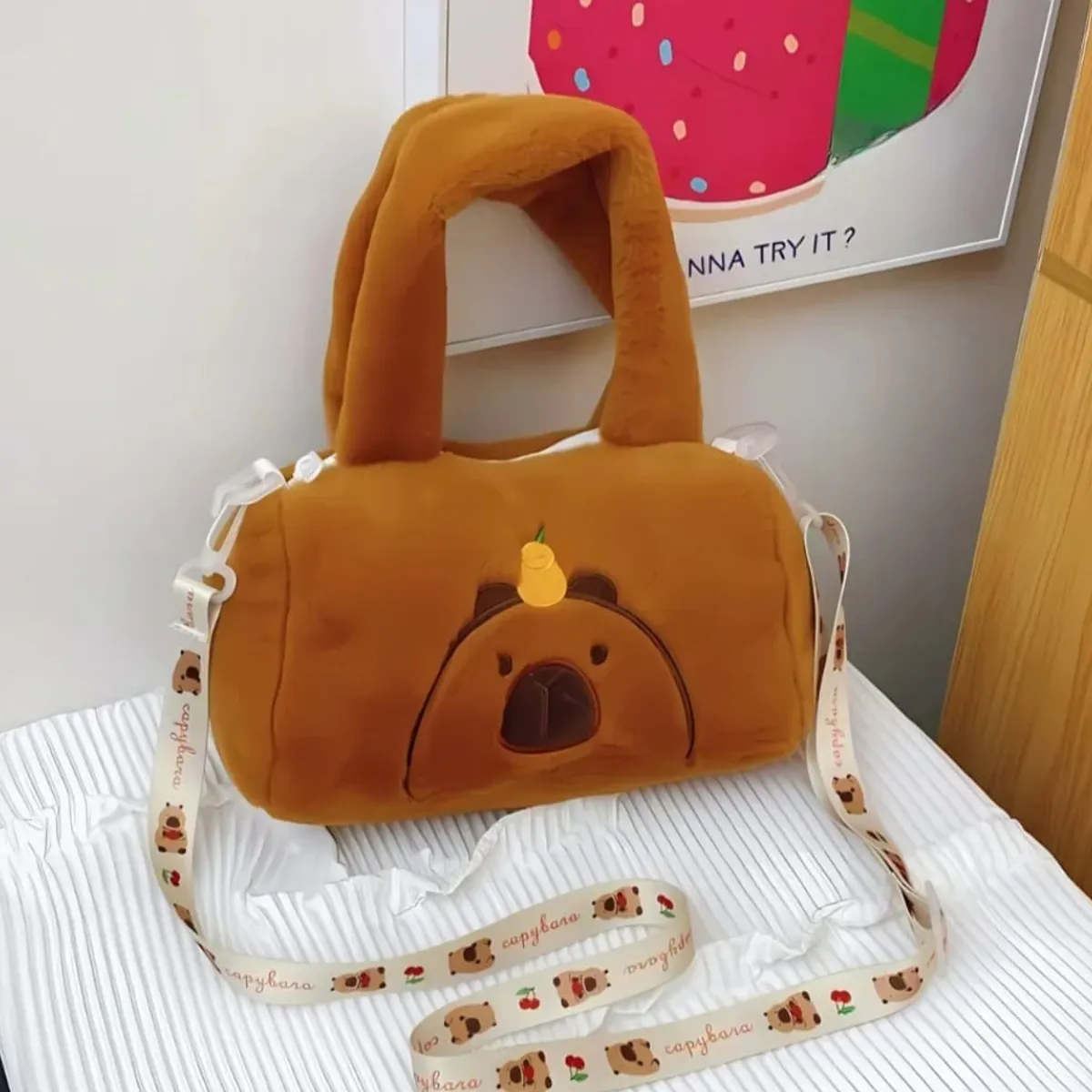 GENERICO - Capibara Bolso De Peluche 20 cm