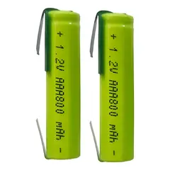 GENERICO - Pilas Recargable Aaa Ni-mh 800mah Ym 2pcs Para Recambio Pack