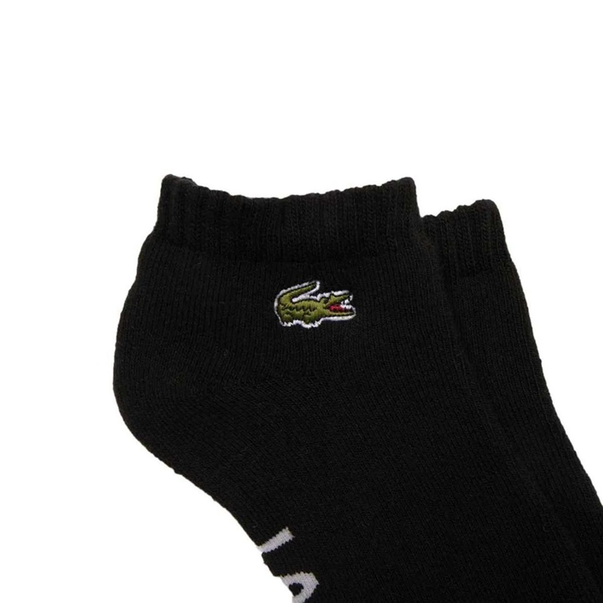 LACOSTE - Calcetin Lacoste Sport Corto Negro X2 Tenis Padel