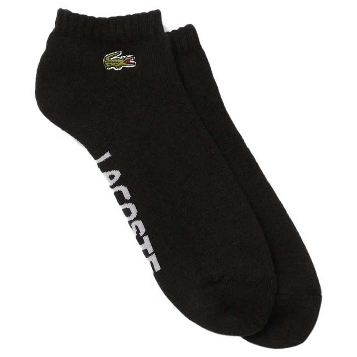 LACOSTE - Calcetin Lacoste Sport Corto Negro X2 Tenis Padel
