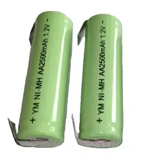 PANASONIC - Pilas Recargable Ni-mh 2500aa Ym 2pcs Para Recambio Pack