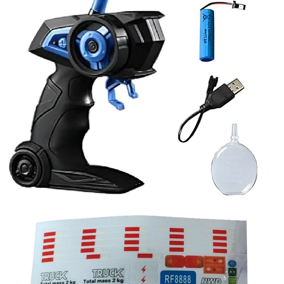 OEM - Furgon De Carga Control Remoto Humo Luces Sonido