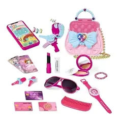 OEM - Juguete Niña Cartera De Princesa 17 Piezas Con Luces Sonidos