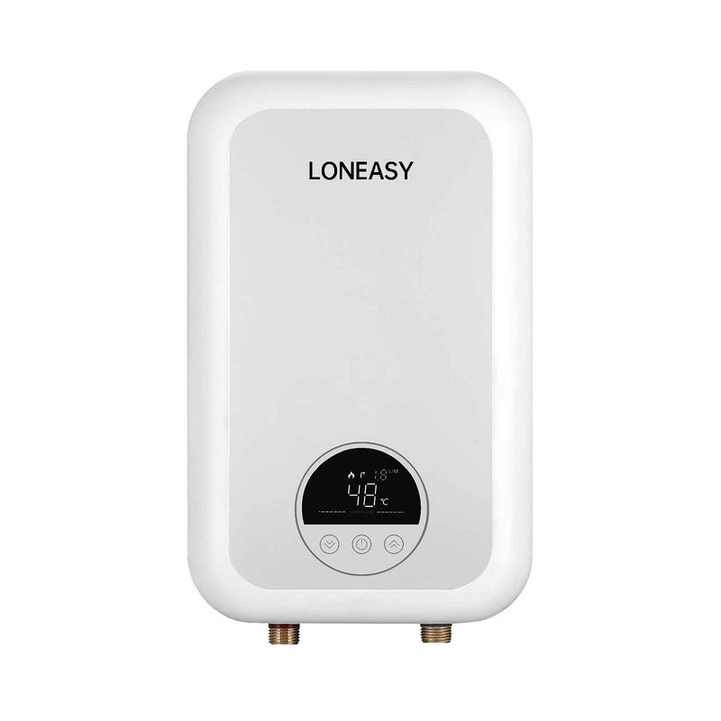 LONEASY - Calentador de aqua instantáneo Calentador instantáneo de agua Máxima eficiencia energética