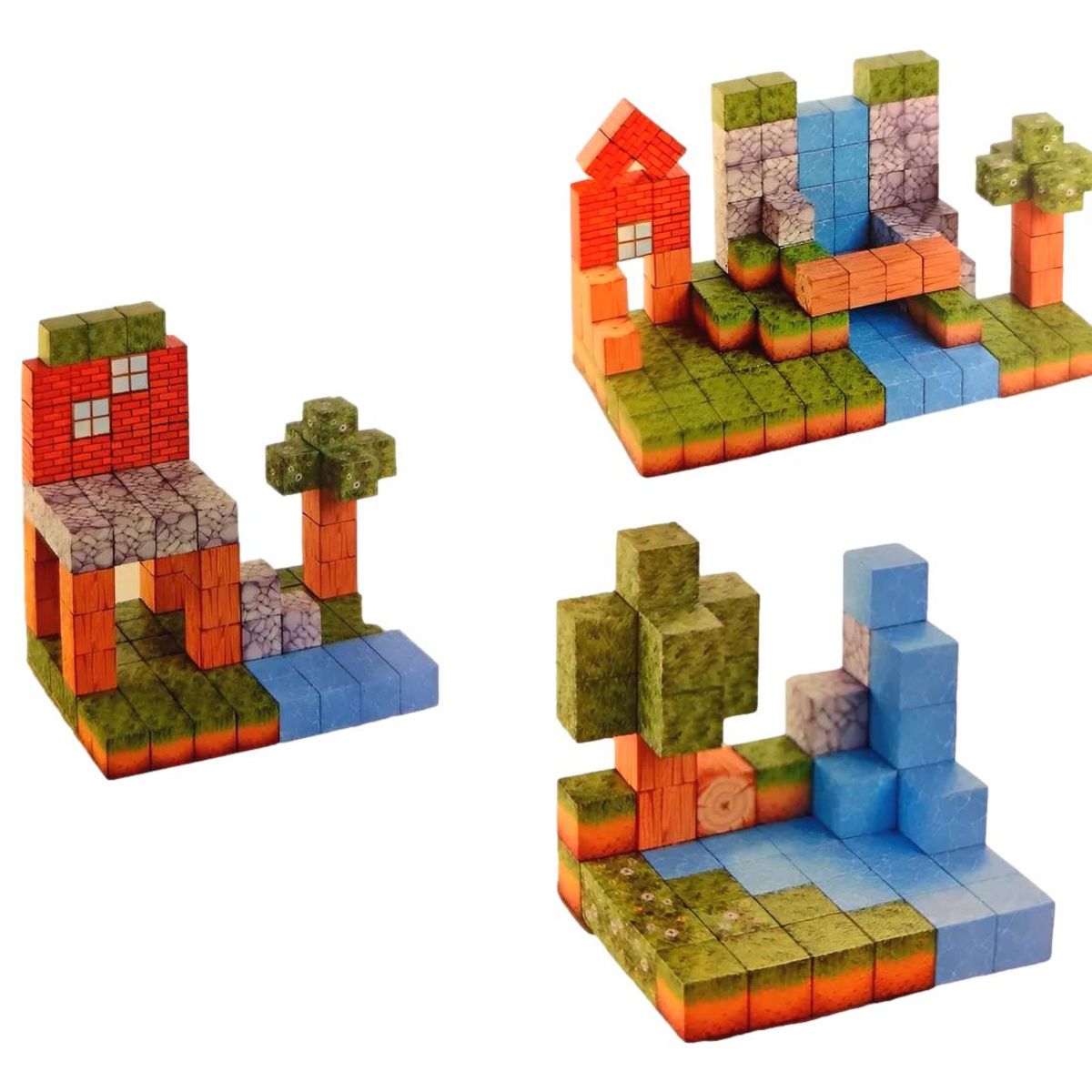 OEM - Bloques Magnéticos Tipo Pixel Premium 99 Piezas 2x2 Cm