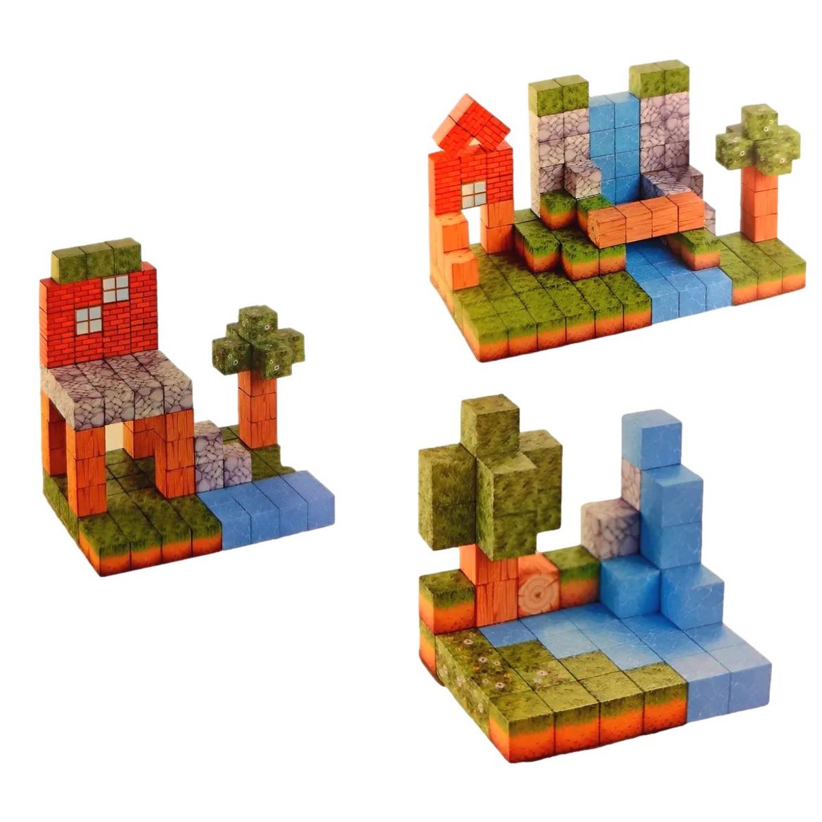 OEM - Bloques Magnéticos Tipo Pixel Premium 99 Piezas 2x2 Cm