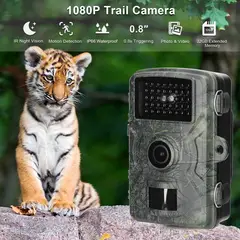 PUREPOWER - 1080P cámara impermeable de detección de inducción al aire libre