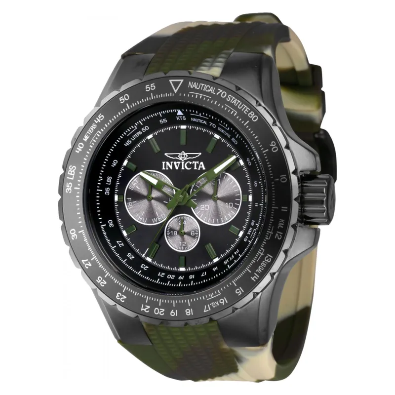 INVICTA - Reloj Invicta 39307 Verde Hombre