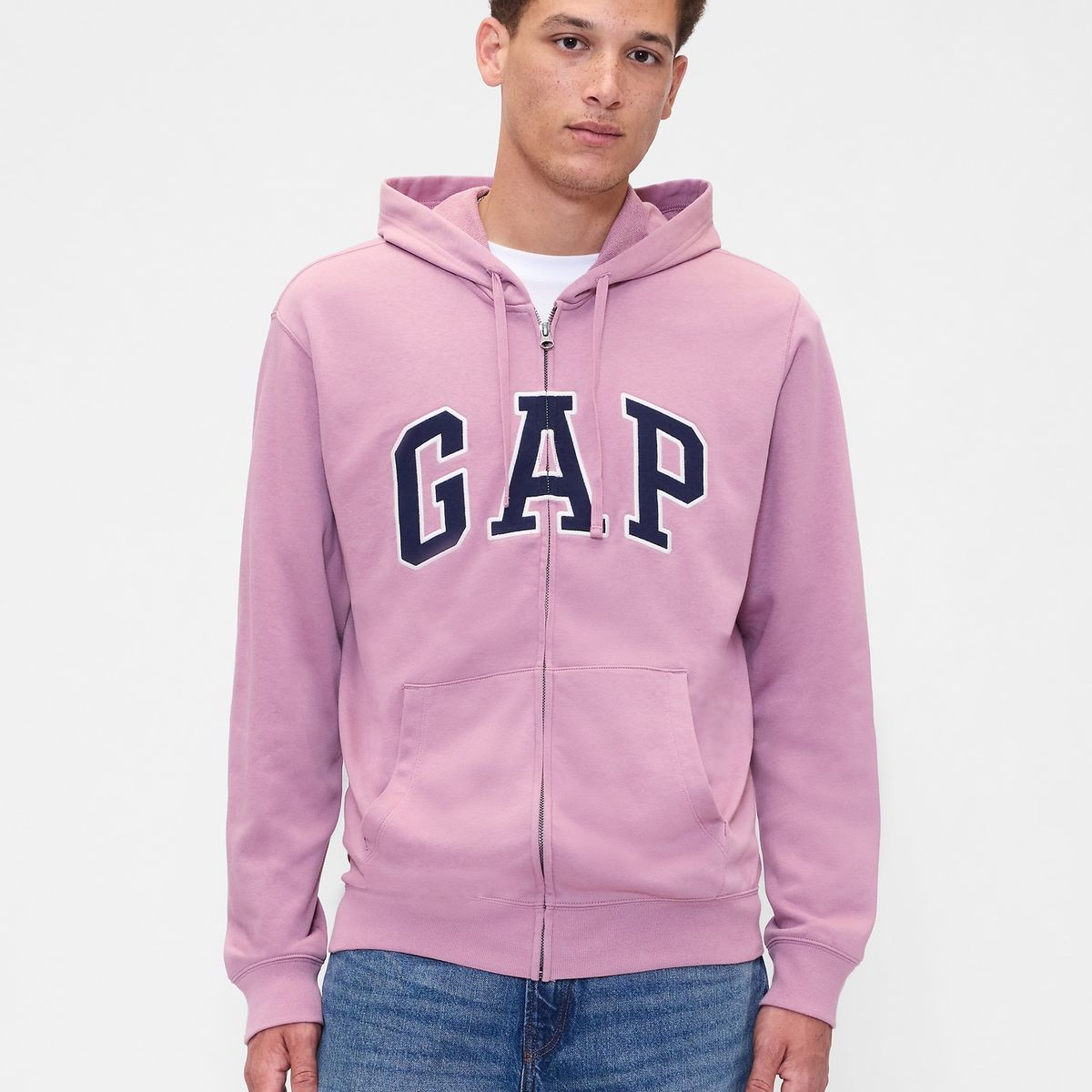 GAP - Polerón Gap Logo Hoodie Con Cierre Hombre