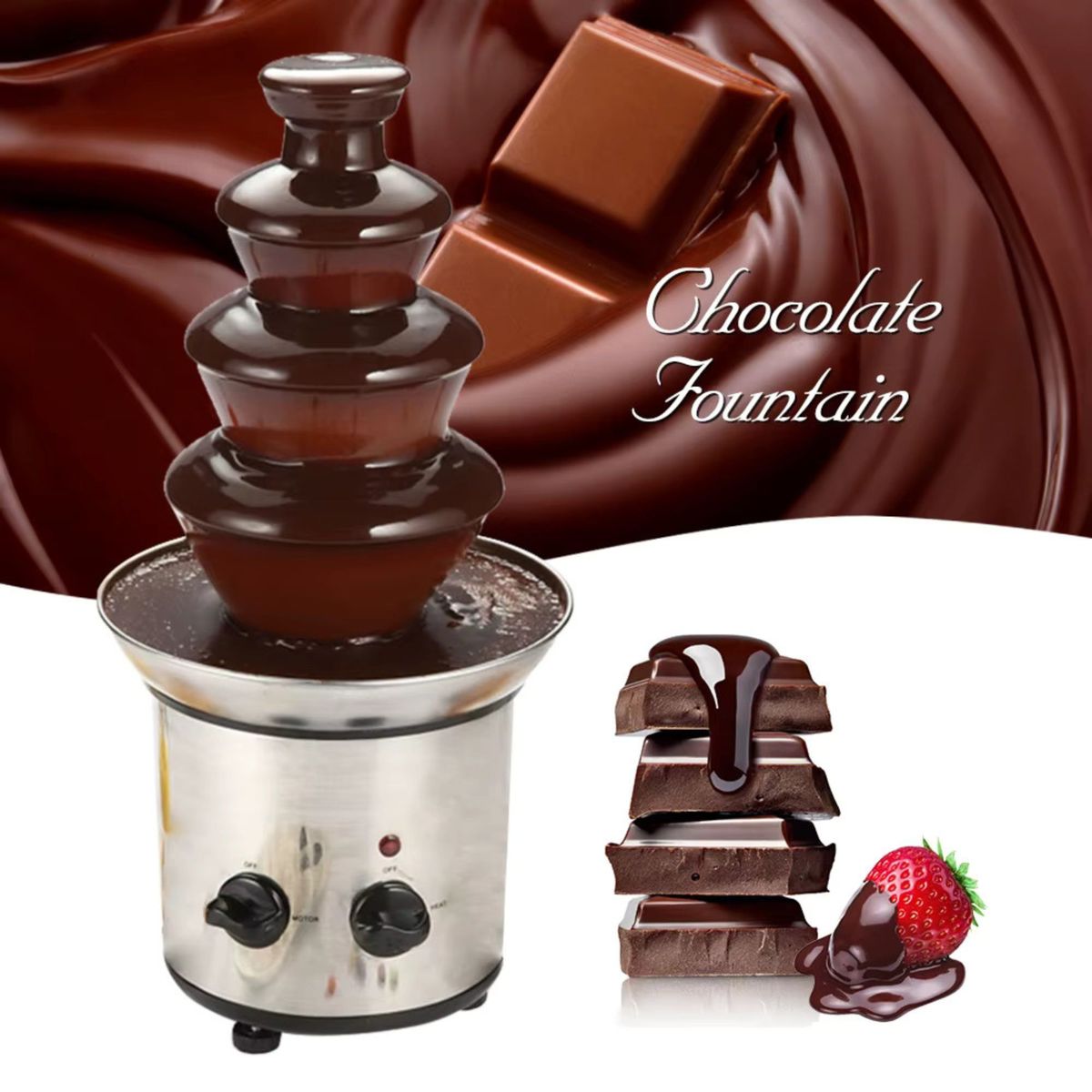 GENERICO - Fuente de Chocolate en 4 Niveles