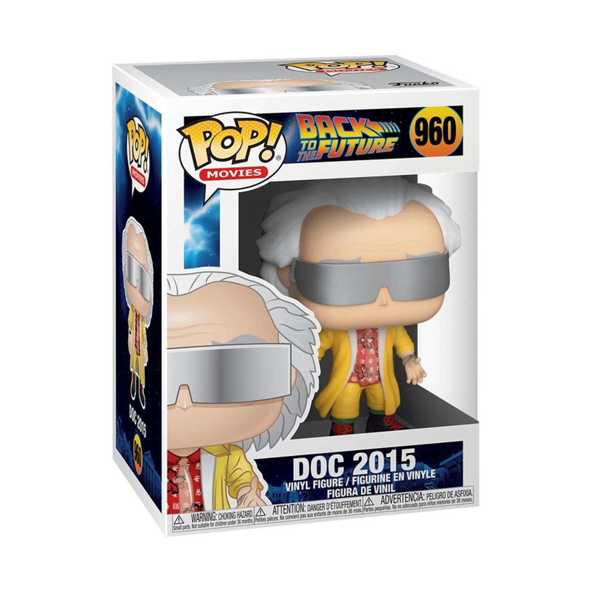 FUNKO - Funko Pop Volver Al Futuro – Doc 2015 #960 + Protector