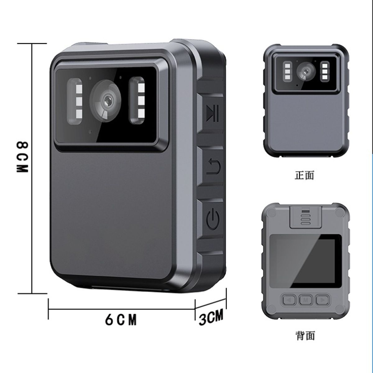 PUREPOWER - Cámara deportiva impermeable para motocicletas de alta definición 2k