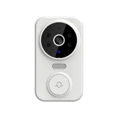 PUREPOWER - Timbre visual de alta definición WiFi inteligente el hogar-M8 blanco