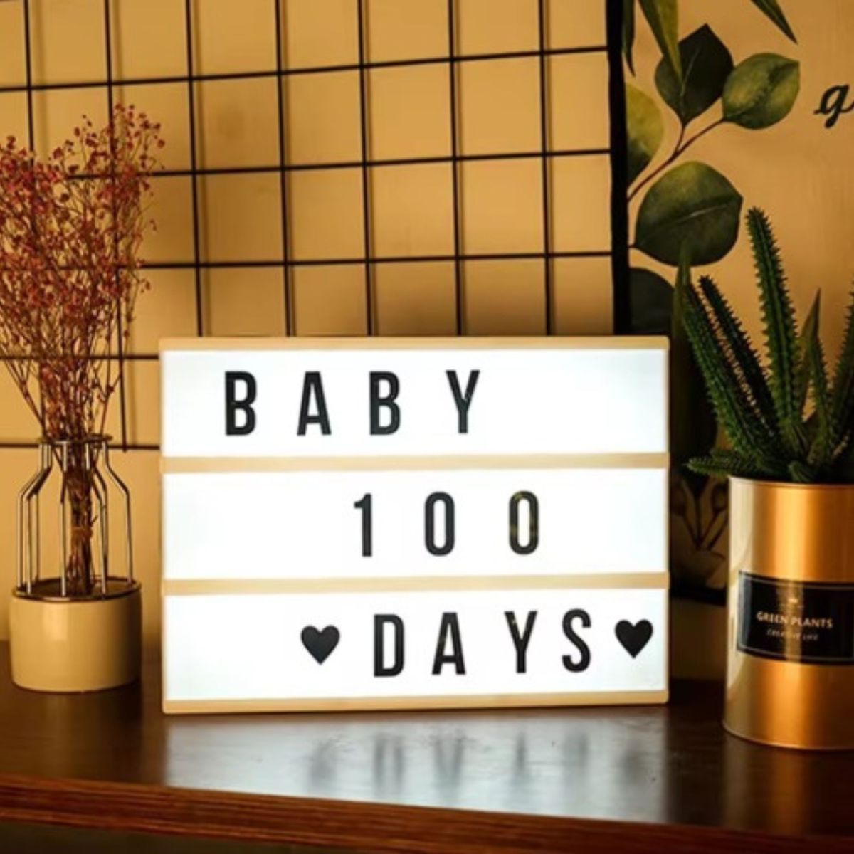 GENERICO - Cartel Luminoso Personalizable para Decoración