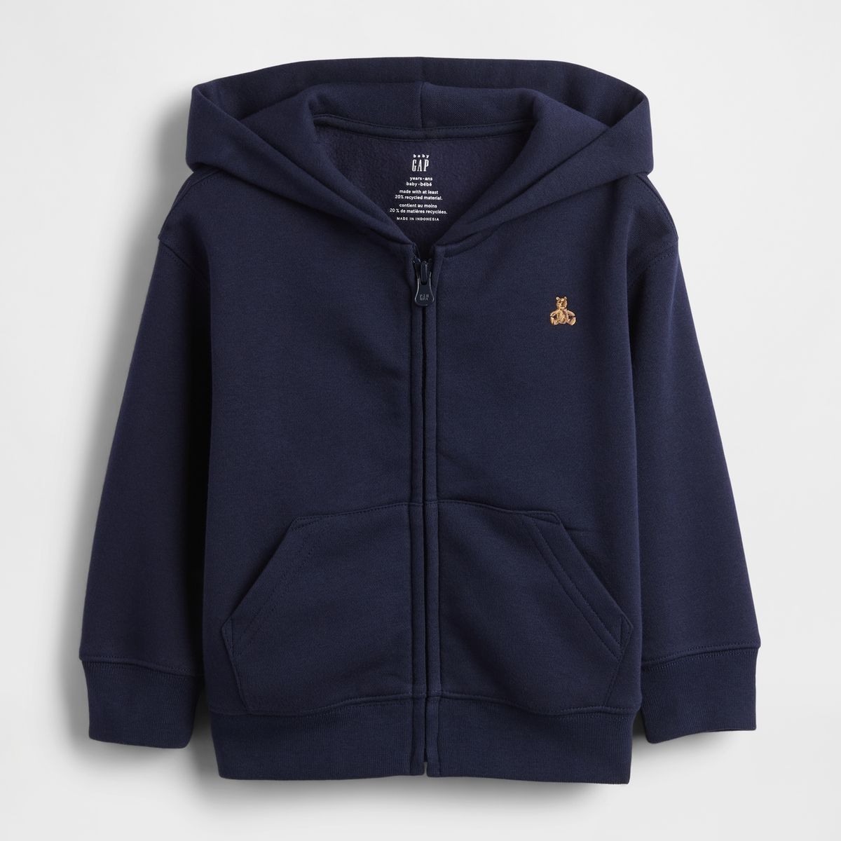 GAP - Polerón Gap Vintage Hoodie Con Cierre Toddler Niño