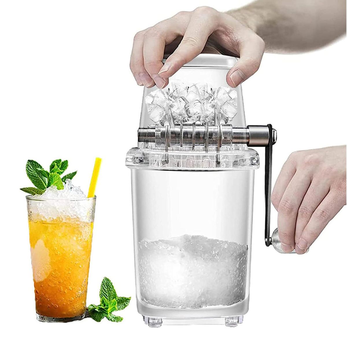 ATURE - Máquina Manual De Raspados -triturador De Hielo De Manivela