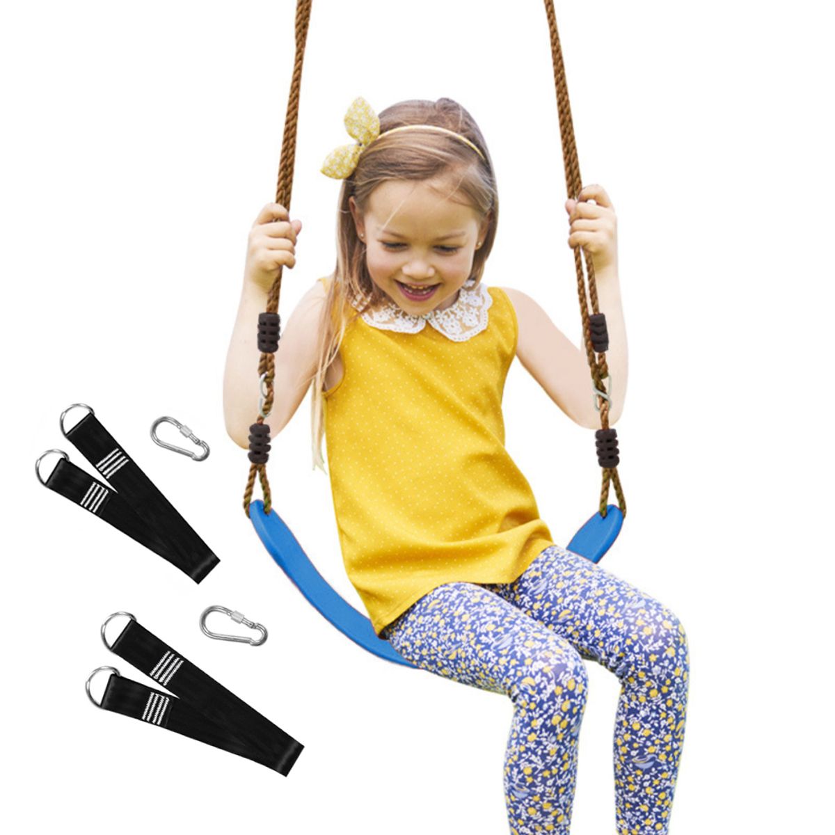 ATURE - Entretenimiento Infantil Columpio De Tabla Blanda