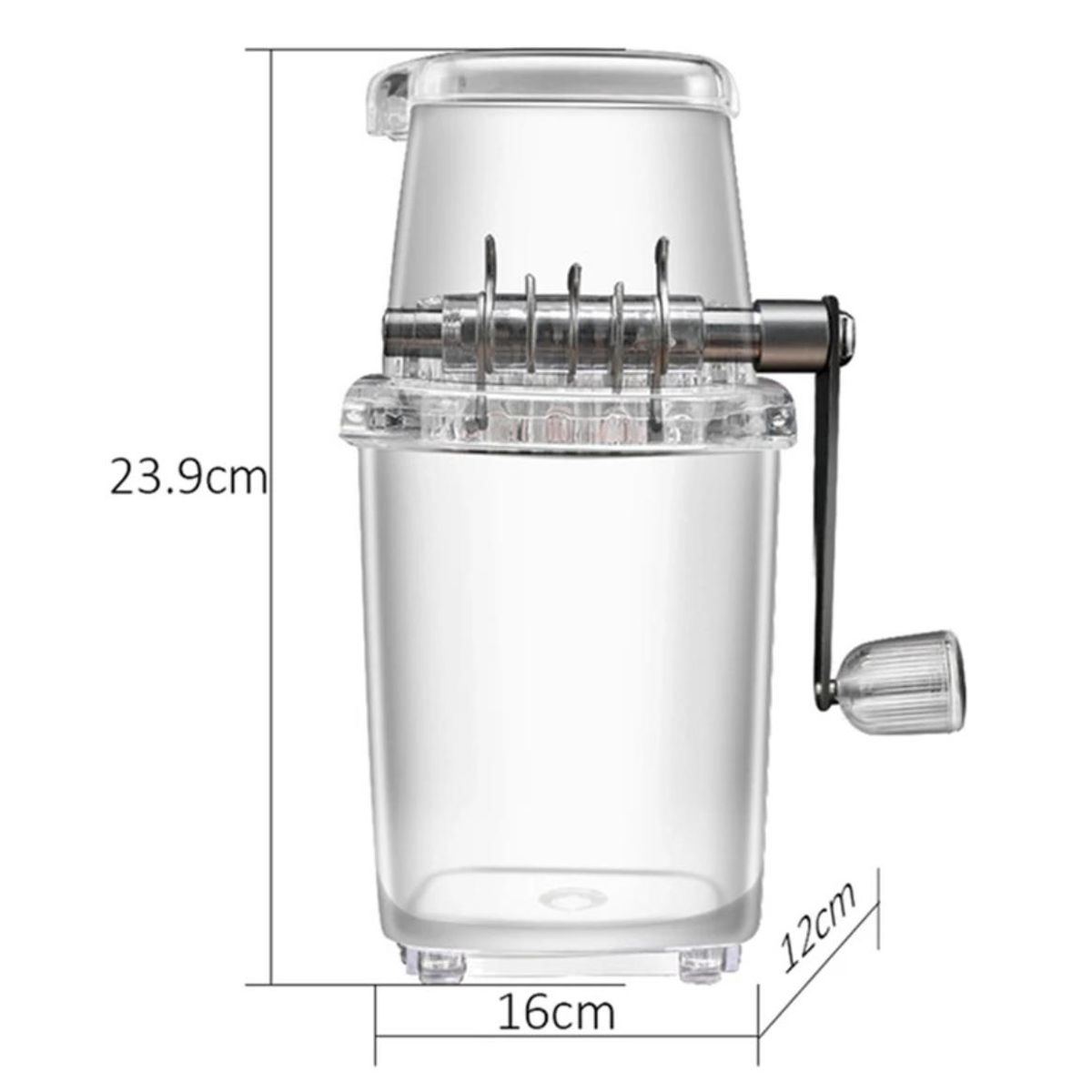 KINDA NICE - Máquina Manual De Raspados -triturador De Hielo De Manivela