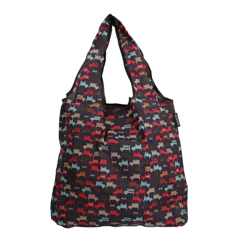 AZALEIA - Bolsa Poliéster Mujer Shopping Bag Doggy Azul AZALEIA