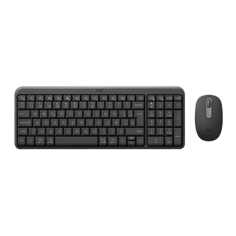 LOGITECH - Logitech MK250 Combo Inalámbrico Teclado y Mouse BluetoothUSB Negro