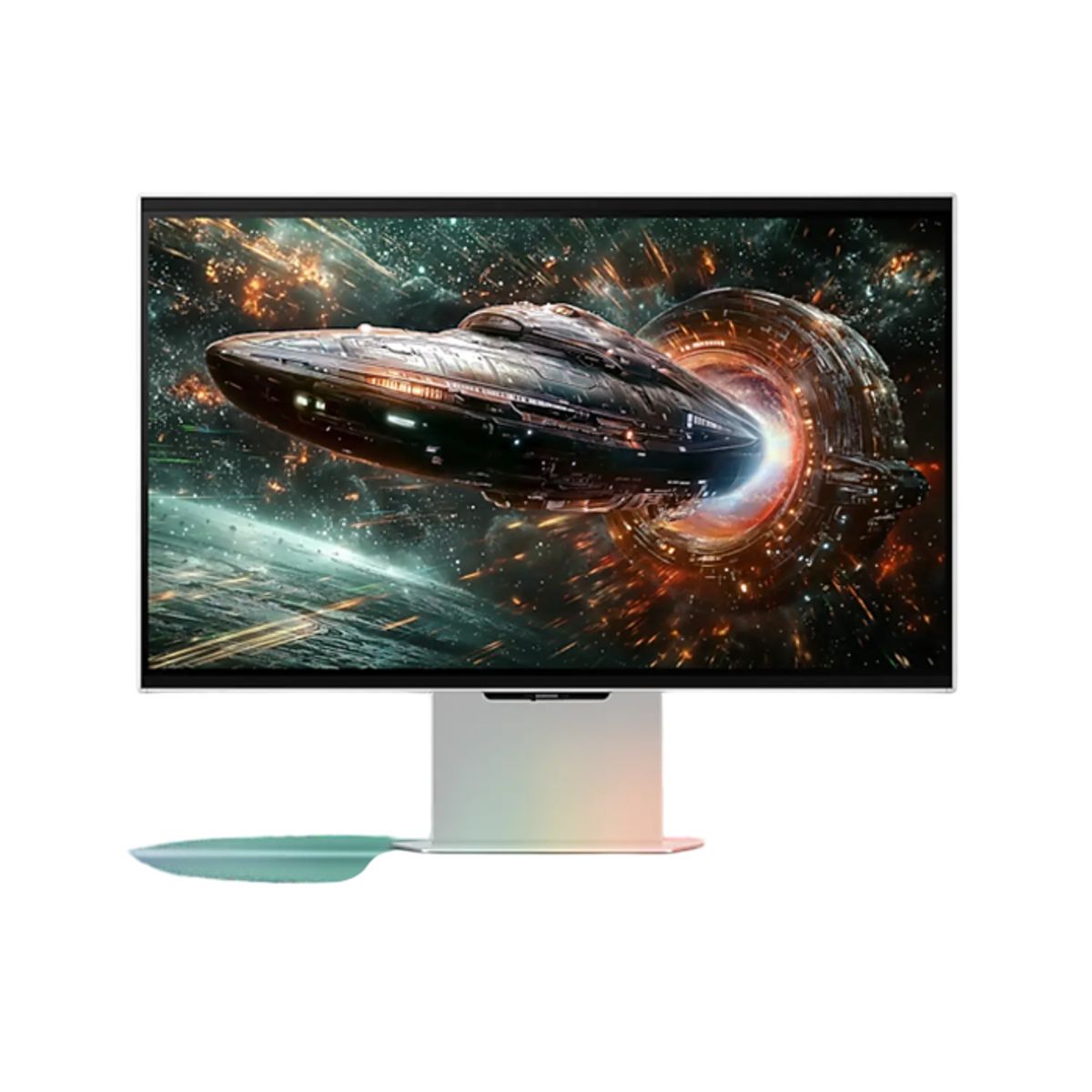 SAMSUNG - Samsung Odyssey G90XF 3D Monitor Gamer 27”, 3840×2160, 165Hz, 1ms, HDMI, DP, USB