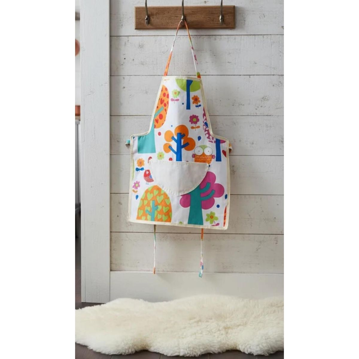 HAOKIDS - Delantal cocina para niña chef de 3 a 7 años. Hecho en Chile