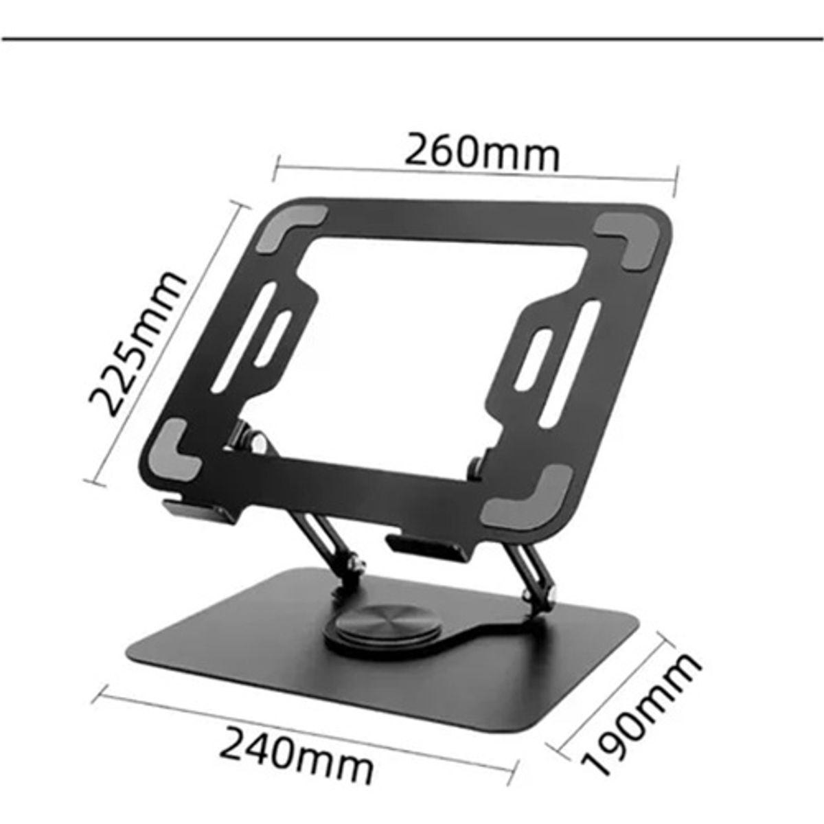 GENERICO - Soporte Para Tablet Genérica Color Negro Resistente