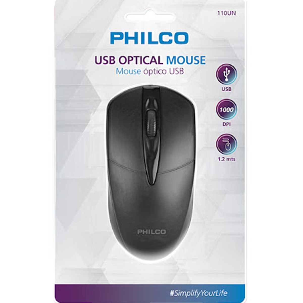 PHILCO - Mouse Óptico Philco 110UN