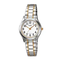 CASIO - Reloj Análogo Mujer LTP-1275SG-7B