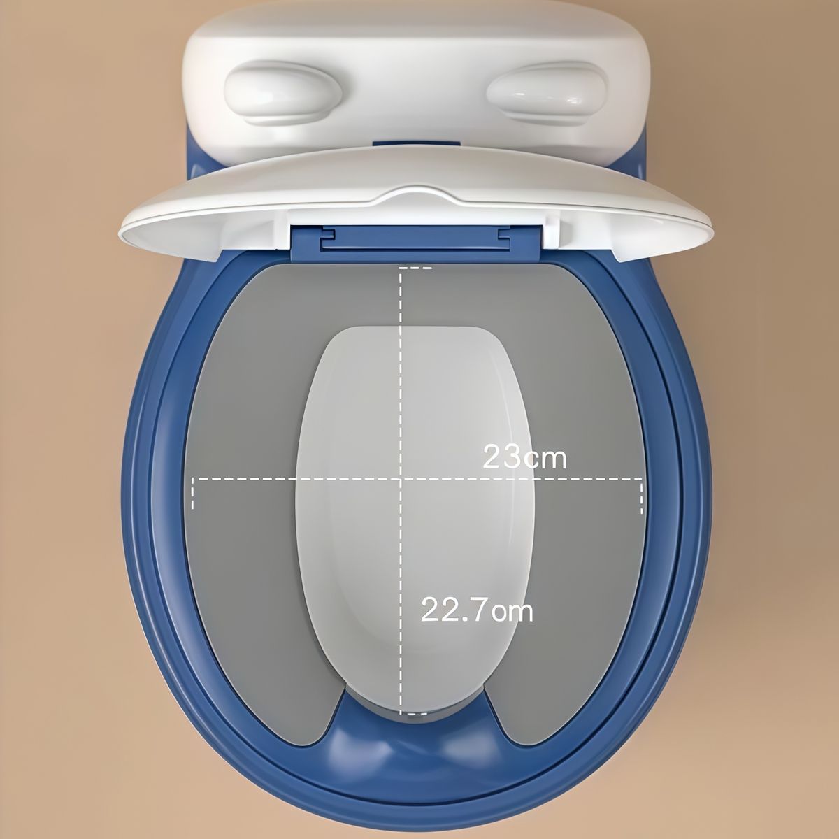 OASIS - Bacinica Bañito Entrenador Niños Baño Asiento Acojinado Rosa