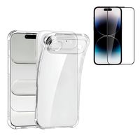 Carcasa Para iphone 17 AIR + Mica de Vidrio Anti Golpes