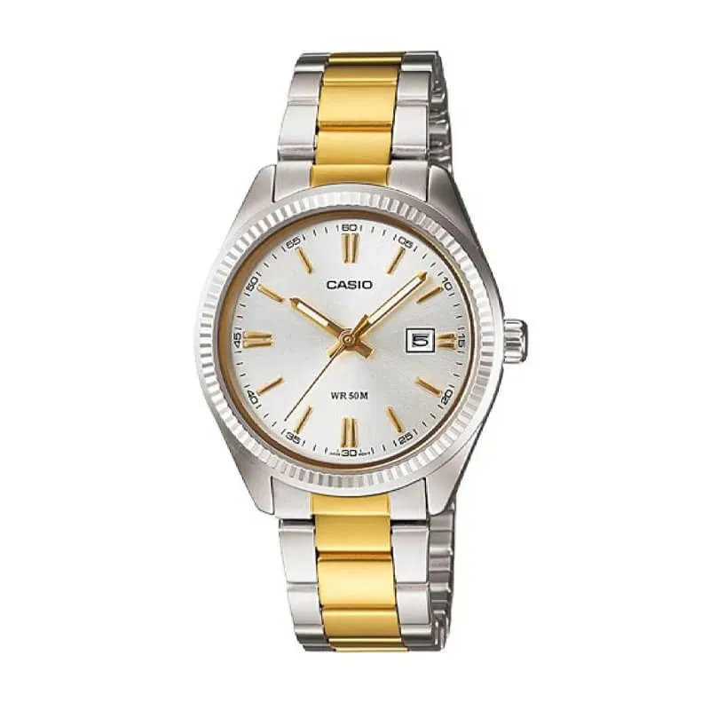 CASIO - Reloj Análogo Casio Mujer LTP-1302SG-7A