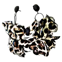 VIVAFELICIA - Aros Tela Sevilla Blanco Negro