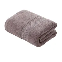 Toalla de Baño Cuerpo Marrón 100% Algodón Gruesa