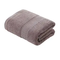 GARSIL - Toalla de Baño Cuerpo Marrón 100% Algodón Gruesa