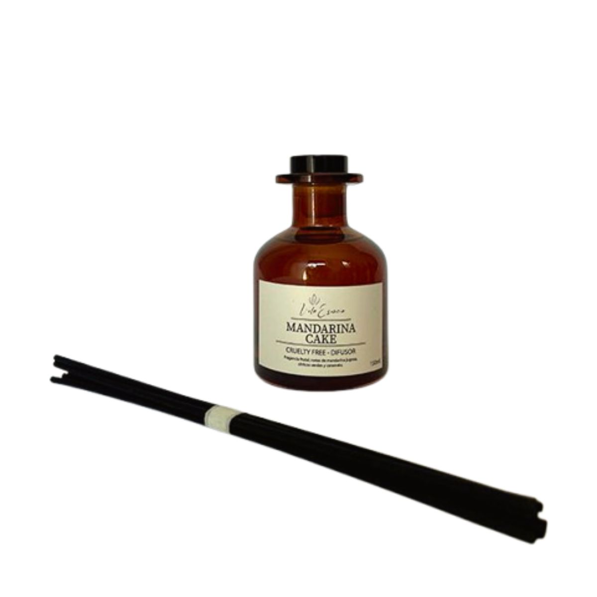 GENERICO - Difusor de Varillas Mandarina Cake - Dulzura y Energía Positiva - 150 ml