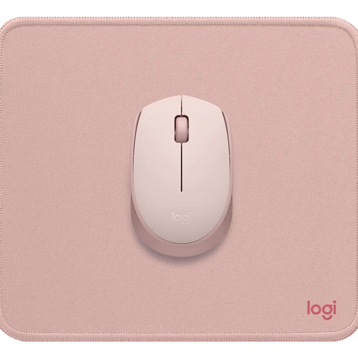 GENERICO - Kit Logitech M170 + mouse pad studio rosa