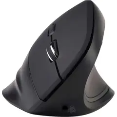 GENERICO - Mouse vertical inalámbrico ergonómico led negro